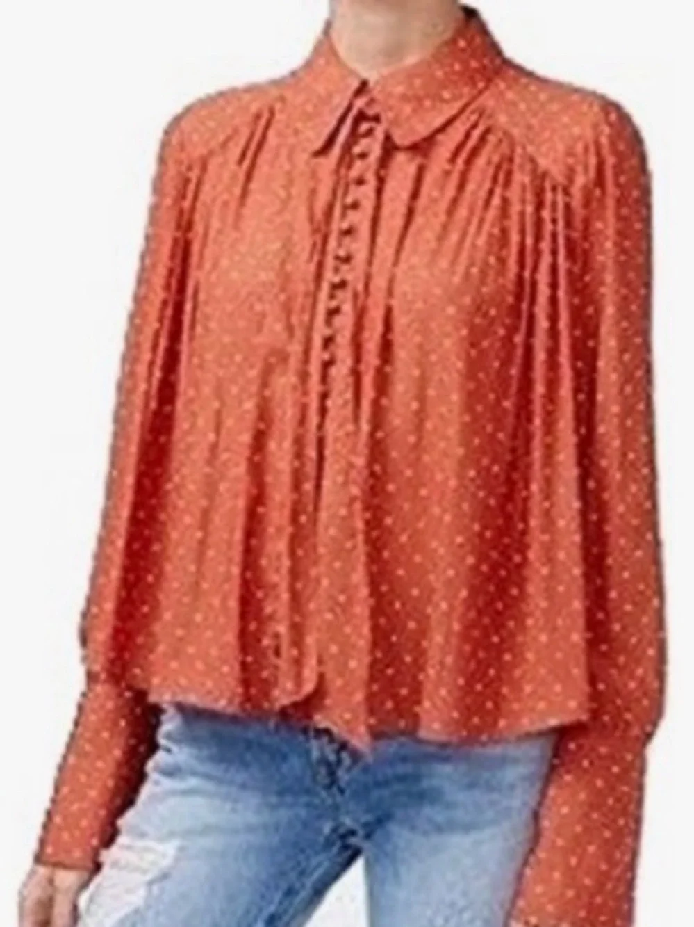 Free People Kennedy Blouse